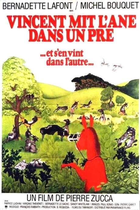 Vincent mit l’âne dans un pré (et s’en vint dans l’autre)